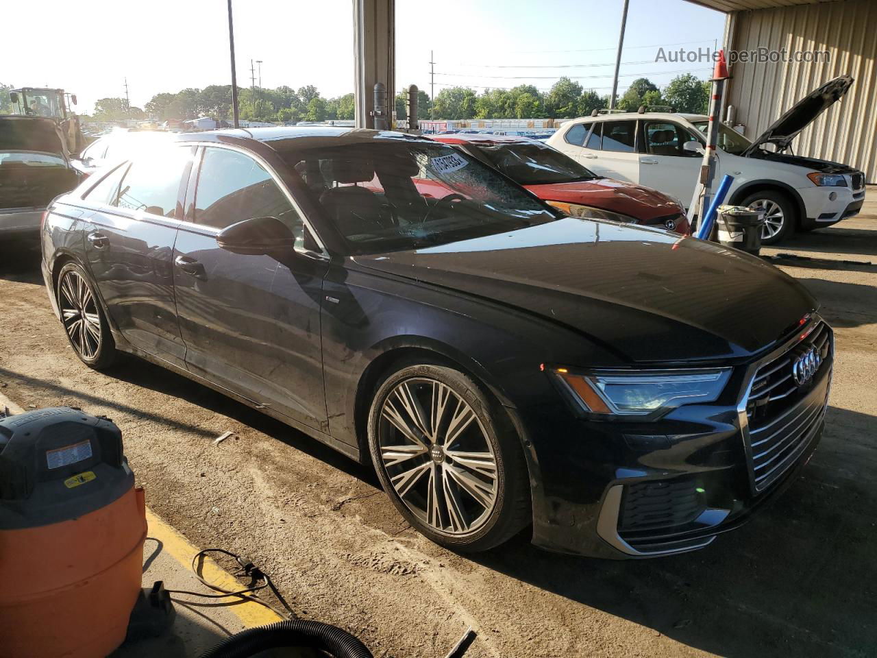 2019 Audi A6 Premium Plus Blue vin: WAUL2AF27KN017175