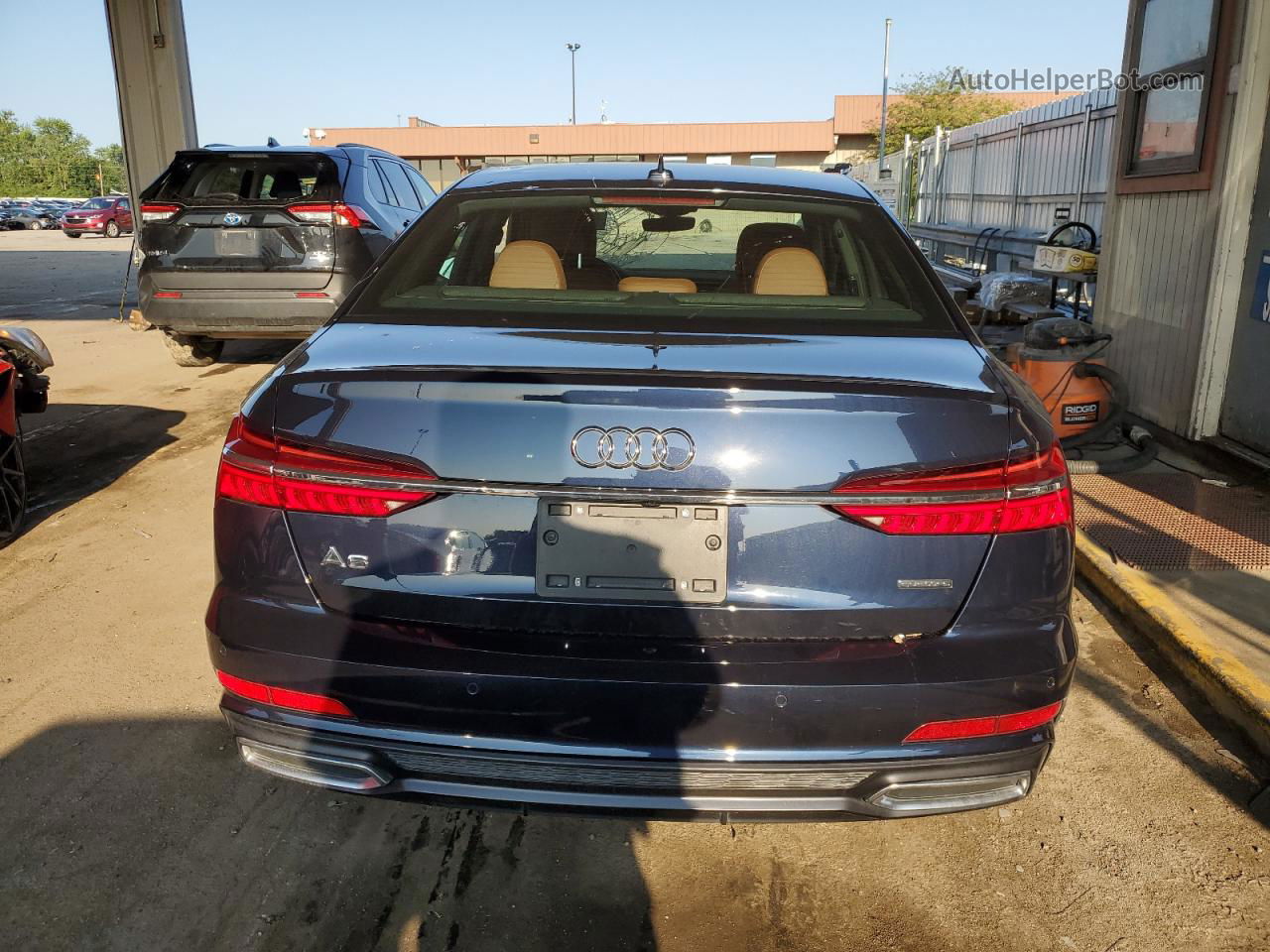 2019 Audi A6 Premium Plus Blue vin: WAUL2AF27KN017175