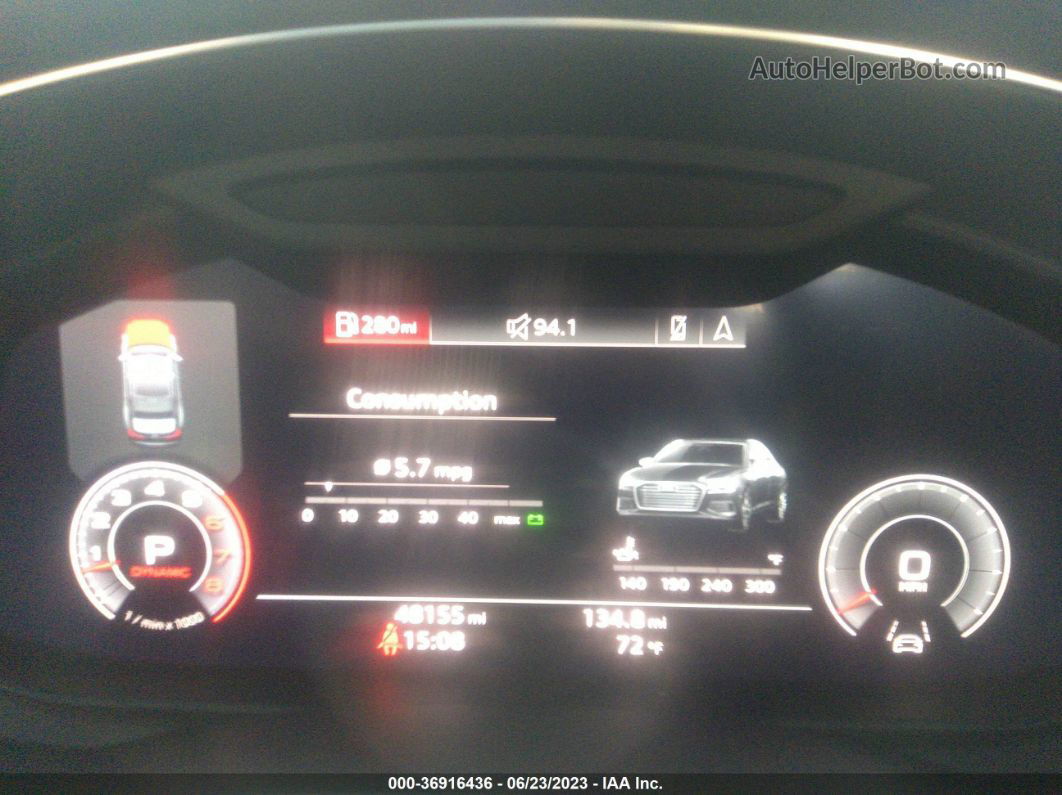 2019 Audi A6 Premium Plus Белый vin: WAUL2AF27KN017337