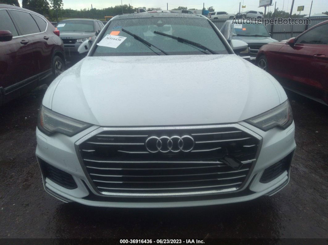 2019 Audi A6 Premium Plus White vin: WAUL2AF27KN017337