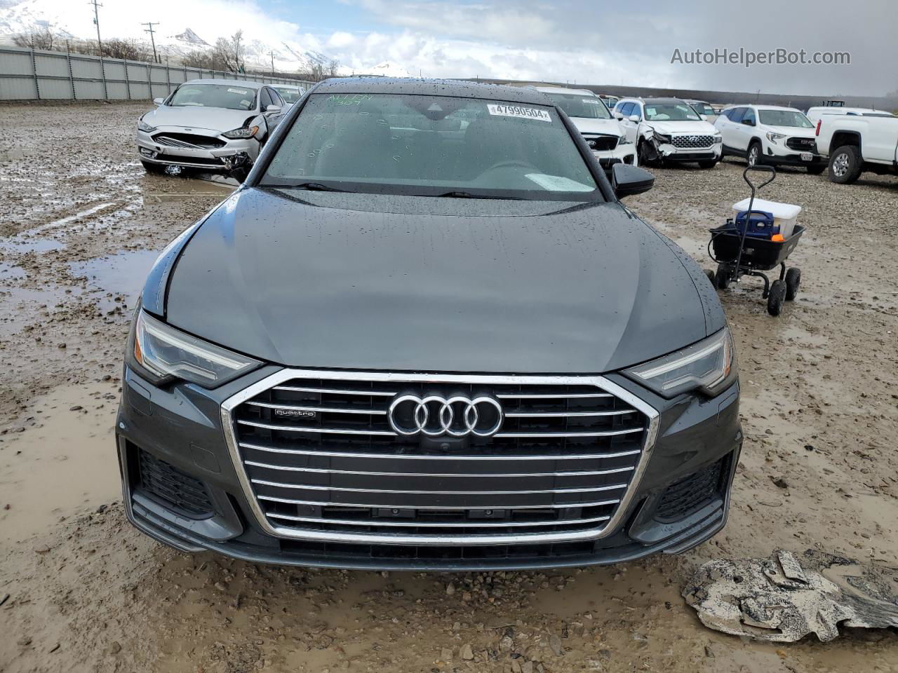 2019 Audi A6 Premium Plus Gray vin: WAUL2AF27KN037250