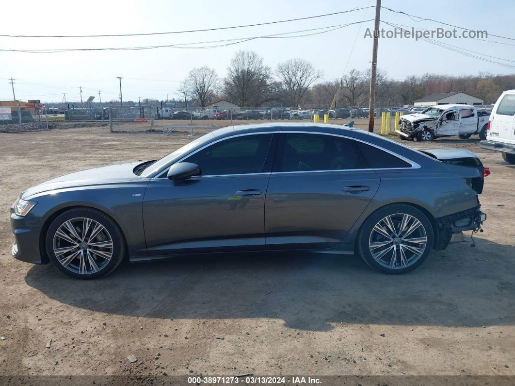 2019 Audi A6 55 Premium Gray vin: WAUL2AF28KN023986