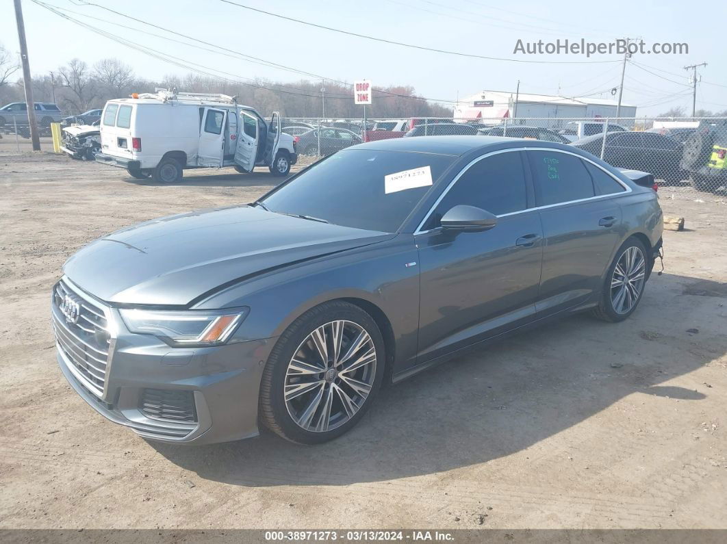 2019 Audi A6 55 Premium Серый vin: WAUL2AF28KN023986