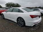 2019 Audi A6 Premium Plus White vin: WAUL2AF28KN089440