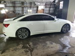 2019 Audi A6 Premium Plus White vin: WAUL2AF29KN055975