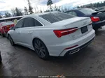 2019 Audi A6 55 Premium White vin: WAUL2AF29KN112384