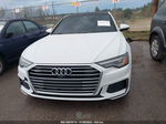 2019 Audi A6 55 Premium White vin: WAUL2AF29KN112384