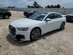 2019 Audi A6 Premium Plus White vin: WAUL2AF29KN114460