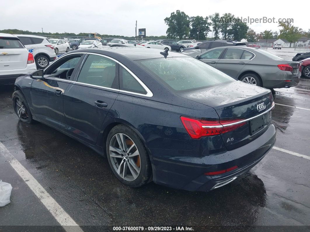 2019 Audi A6 Premium Plus Синий vin: WAUL2AF29KN117956