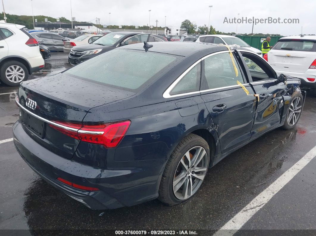 2019 Audi A6 Premium Plus Синий vin: WAUL2AF29KN117956