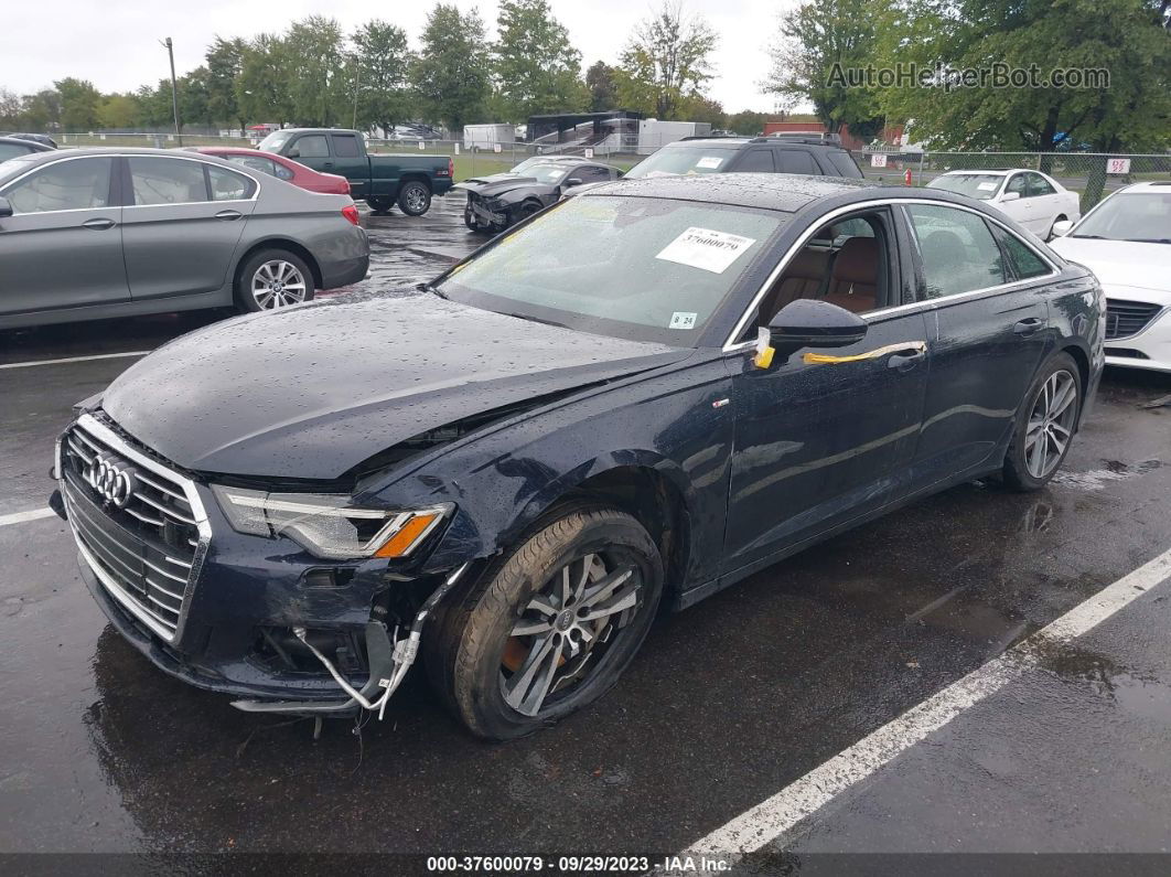 2019 Audi A6 Premium Plus Blue vin: WAUL2AF29KN117956