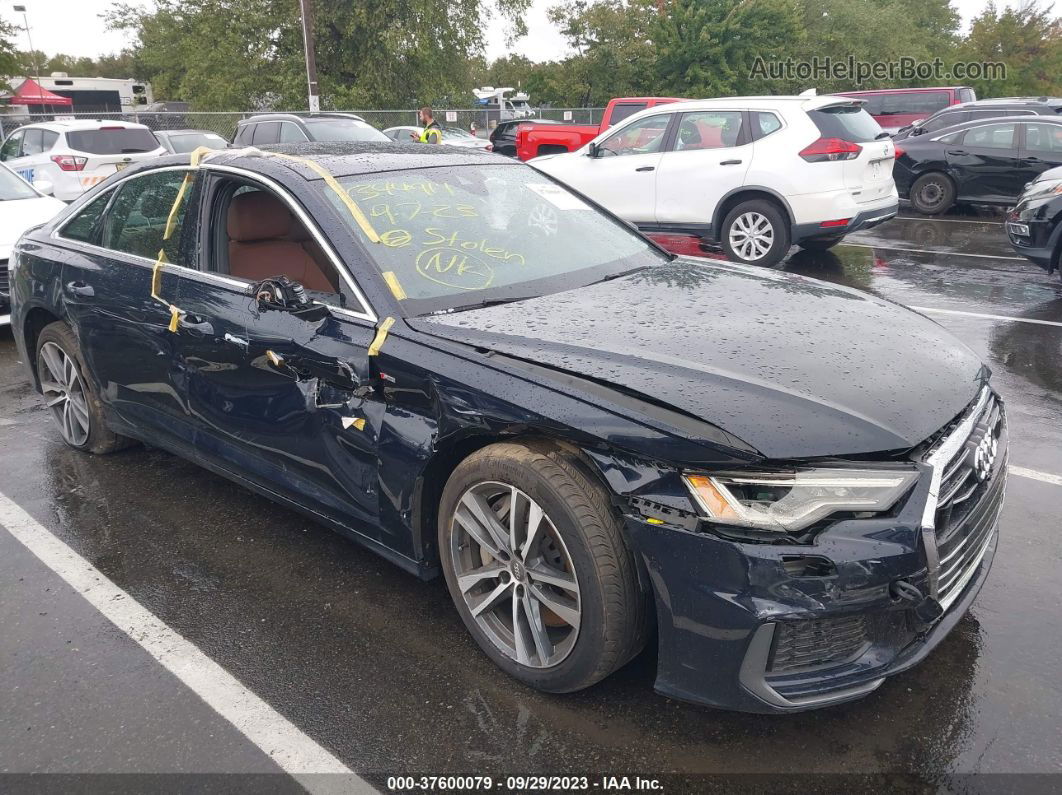 2019 Audi A6 Premium Plus Blue vin: WAUL2AF29KN117956