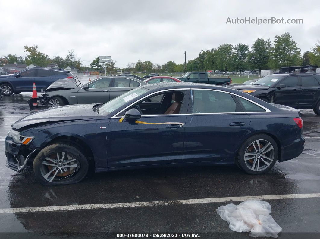 2019 Audi A6 Premium Plus Blue vin: WAUL2AF29KN117956