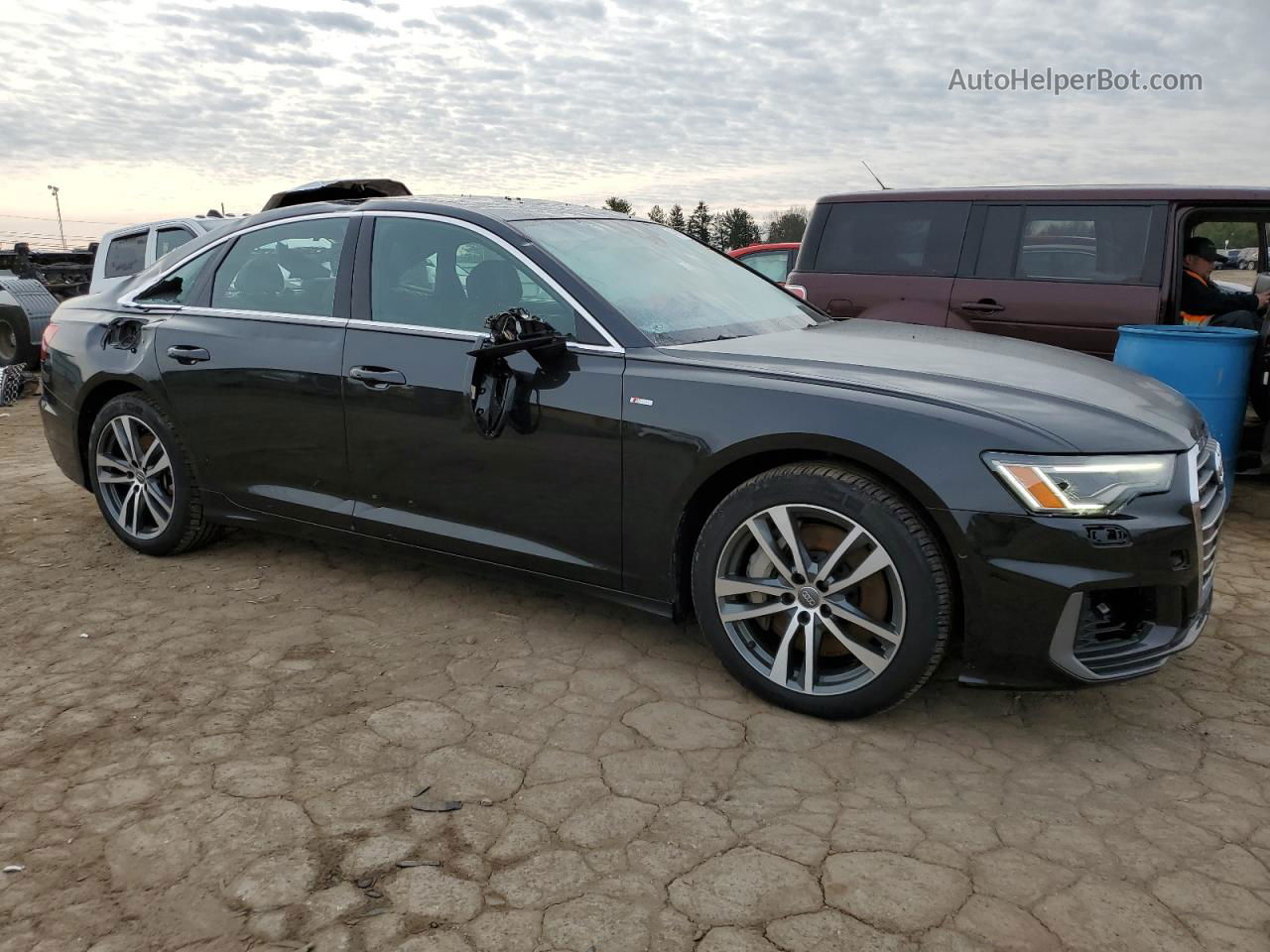 2019 Audi A6 Premium Plus Black vin: WAUL2AF2XKN060313