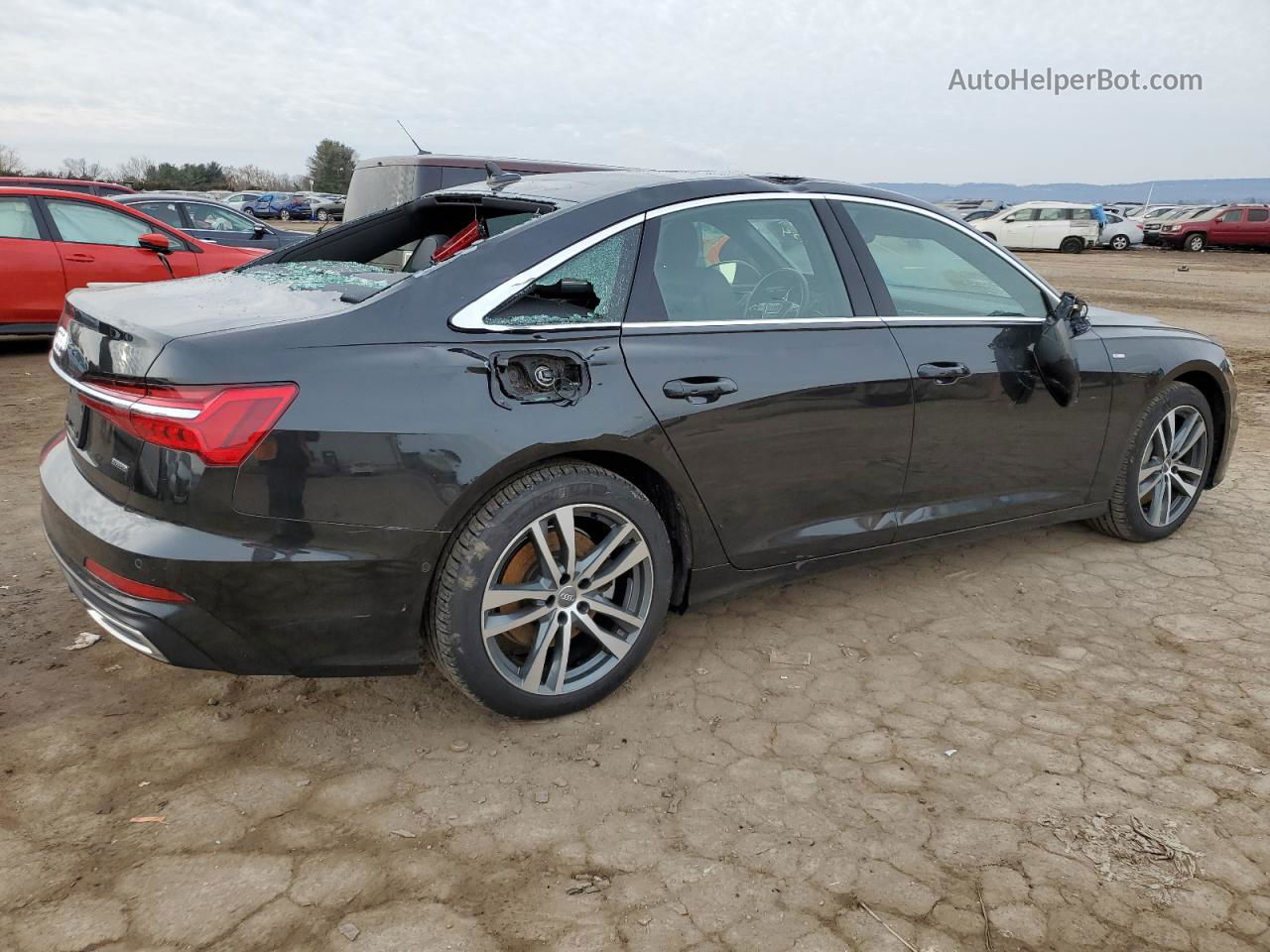 2019 Audi A6 Premium Plus Black vin: WAUL2AF2XKN060313