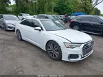 2019 Audi A6 55 Premium White vin: WAUL2AF2XKN062935