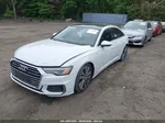 2019 Audi A6 55 Premium White vin: WAUL2AF2XKN062935