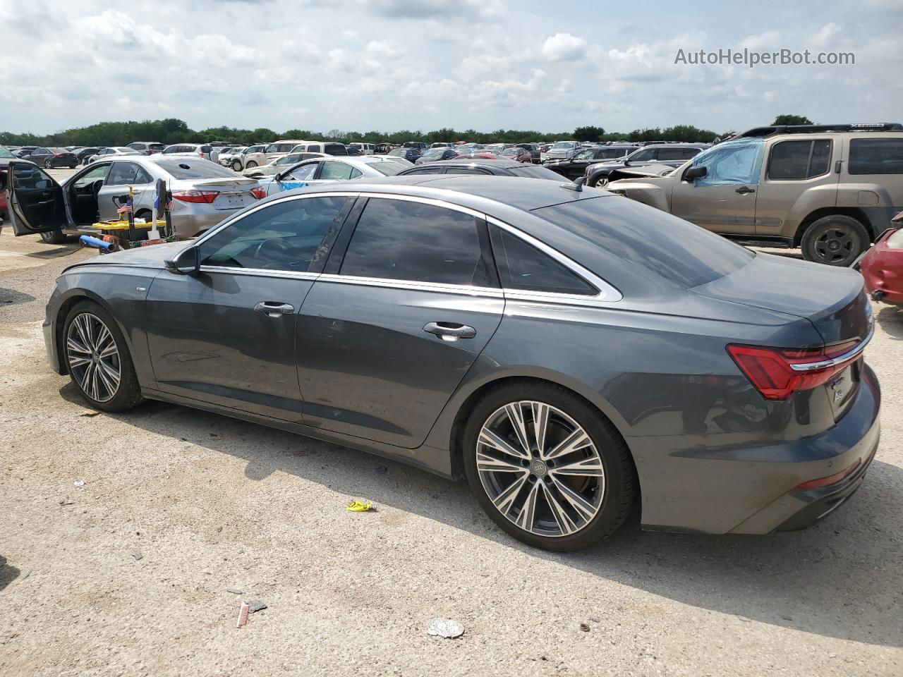 2019 Audi A6 Premium Plus Gray vin: WAUL2AF2XKN092873