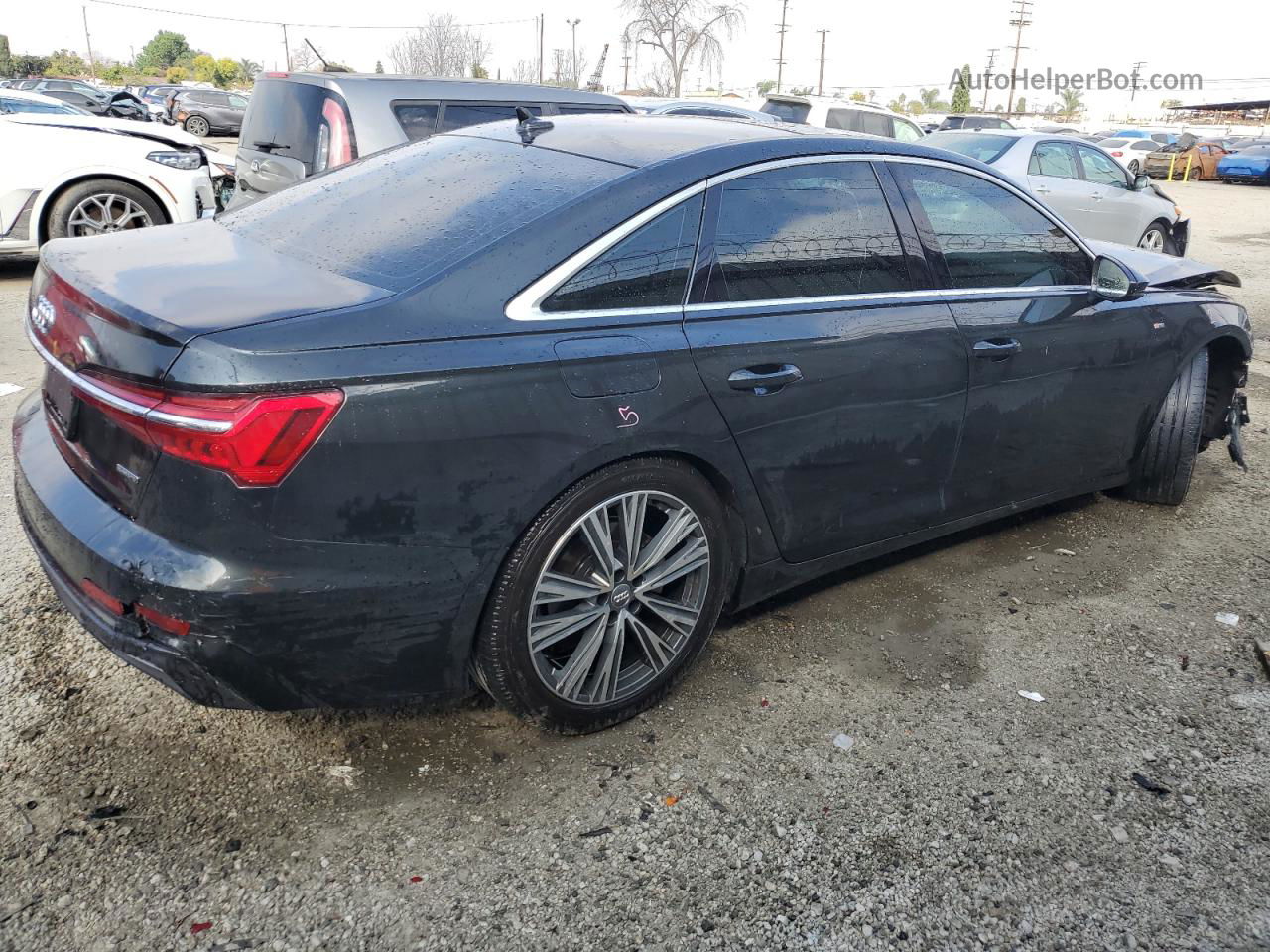 2019 Audi A6 Premium Plus Черный vin: WAUL2BF23KN096088