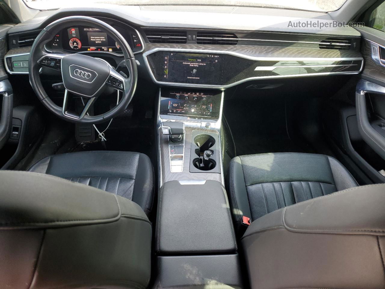 2019 Audi A6 Premium Plus Черный vin: WAUL2BF23KN096088