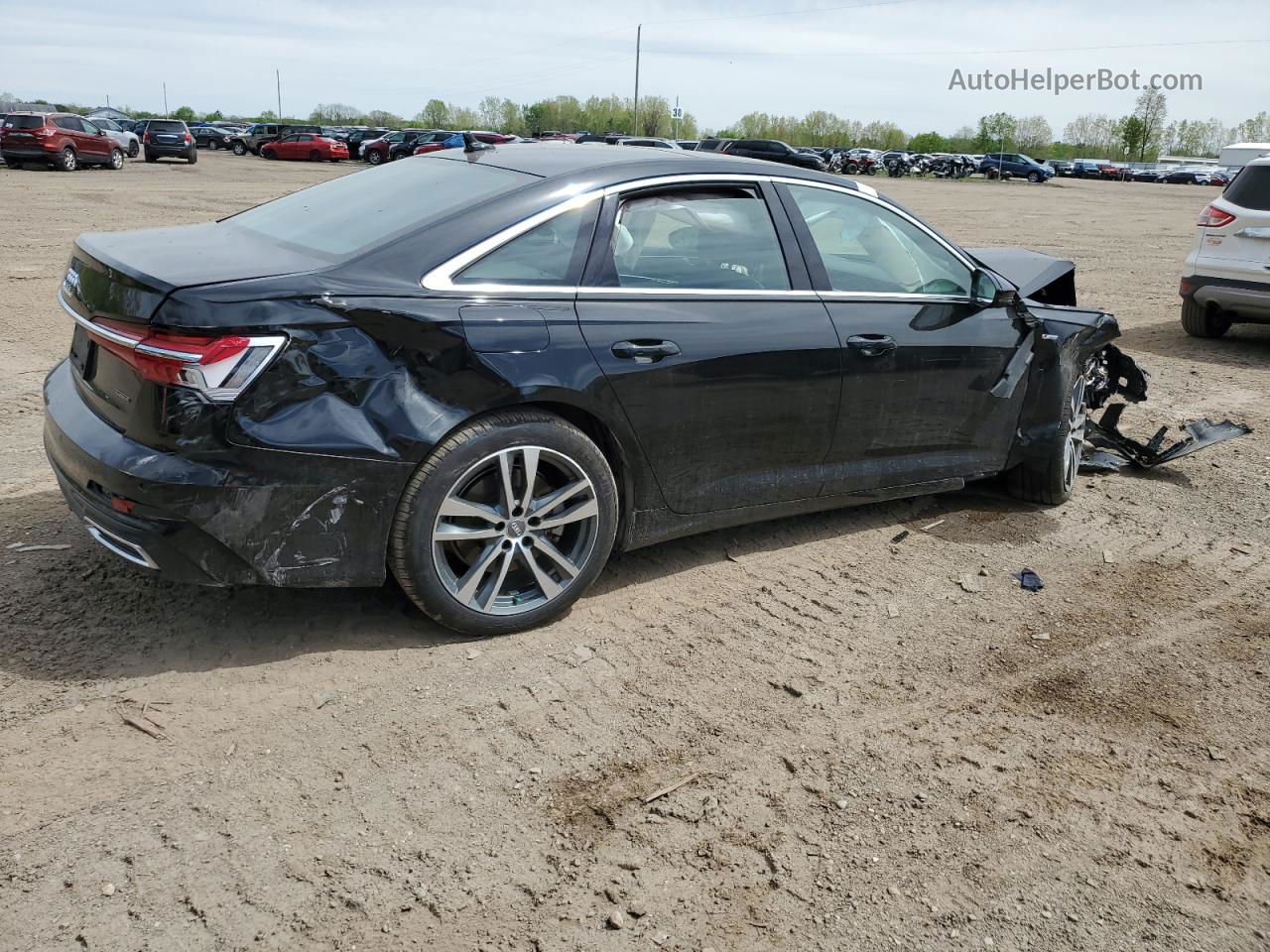 2019 Audi A6 Premium Plus Black vin: WAUL2BF25KN043540