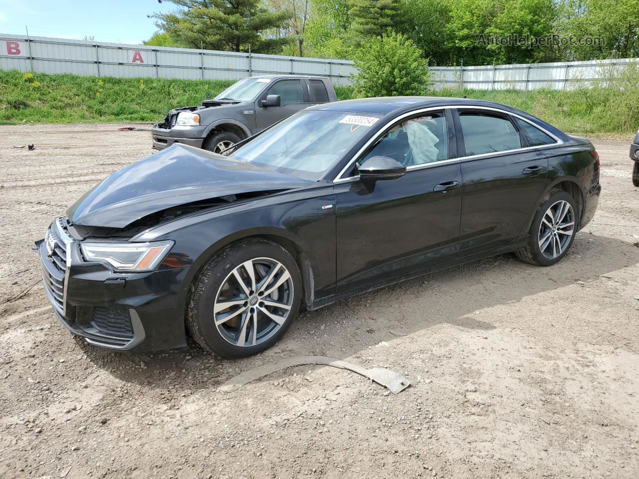 2019 Audi A6 Premium Plus Black vin: WAUL2BF25KN043540