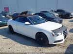 2014 Audi A5 2.0t Premium White vin: WAULFAFH0EN005382