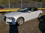 2014 Audi A5 Premium Plus White vin: WAULFAFH0EN008623