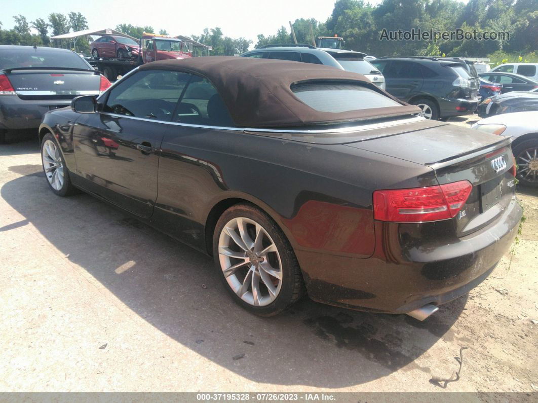 2011 Audi A5 2.0t Premium Plus Коричневый vin: WAULFAFH1BN010702