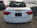 2014 Audi A5 Premium Plus White vin: WAULFAFH1EN010719