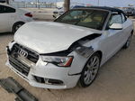 2014 Audi A5 Premium Plus White vin: WAULFAFH1EN010719