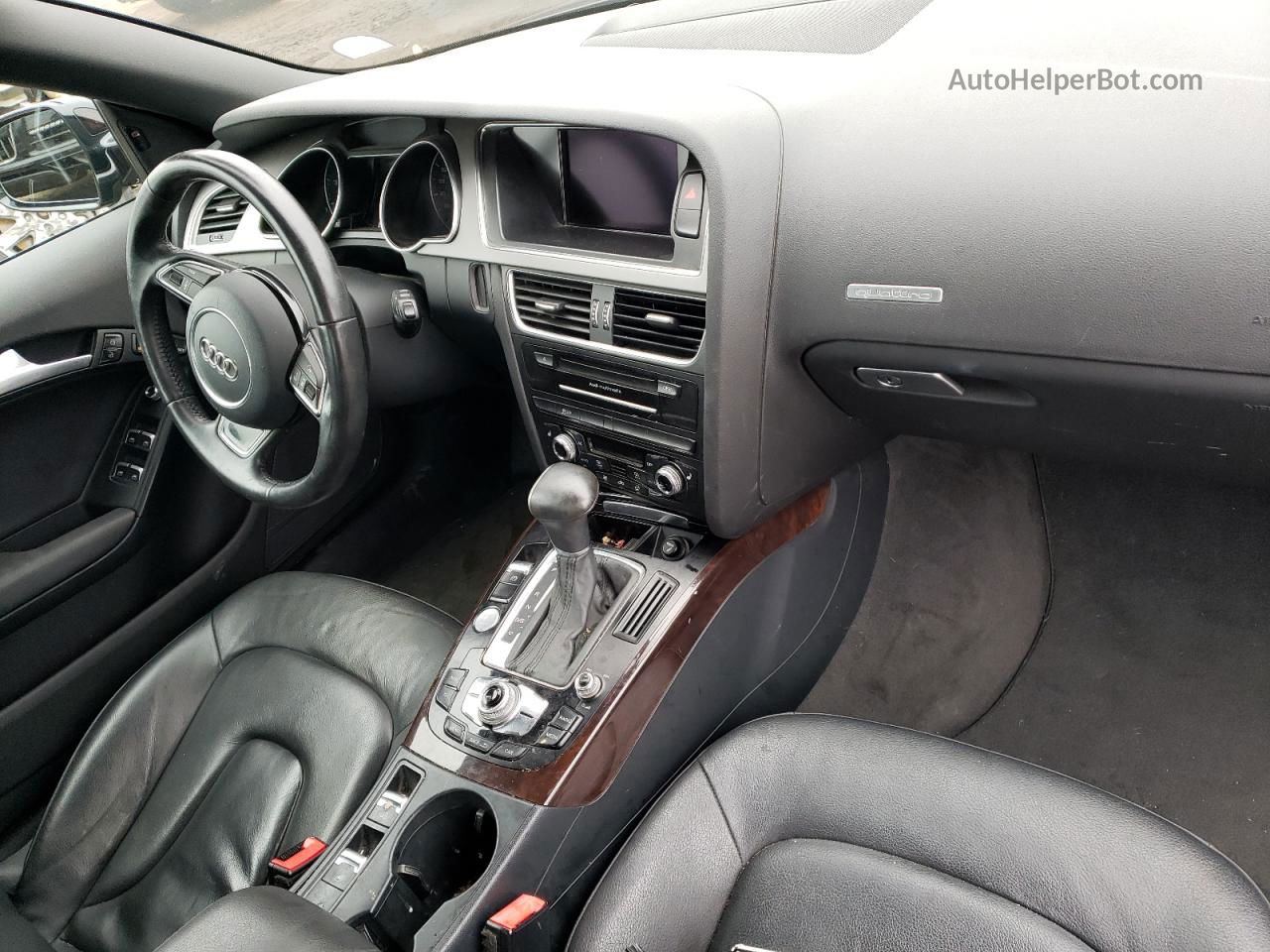 2014 Audi A5 Premium Plus Черный vin: WAULFAFH3EN007014