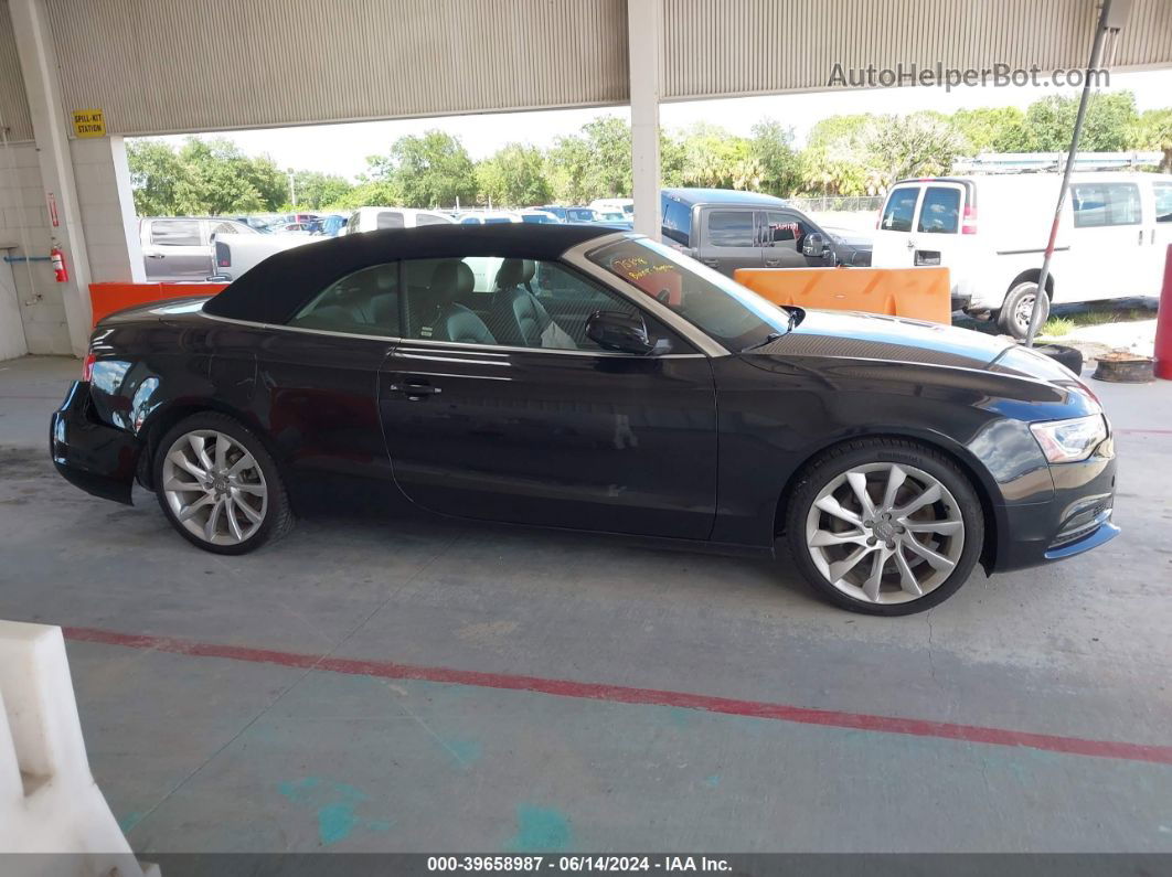 2014 Audi A5 2.0t Premium Black vin: WAULFAFH3EN015887