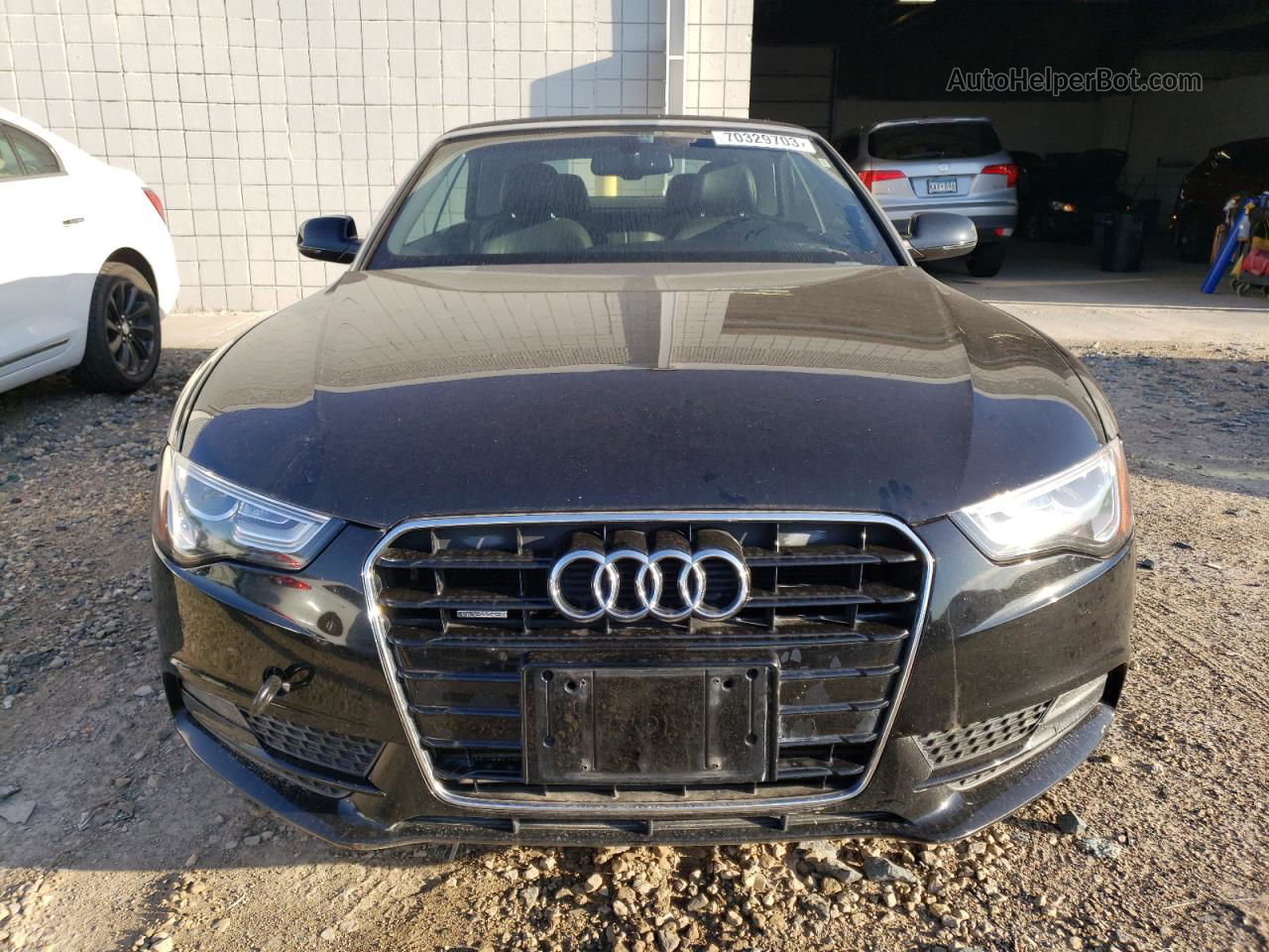 2014 Audi A5 Premium Plus Черный vin: WAULFAFH4EN013713