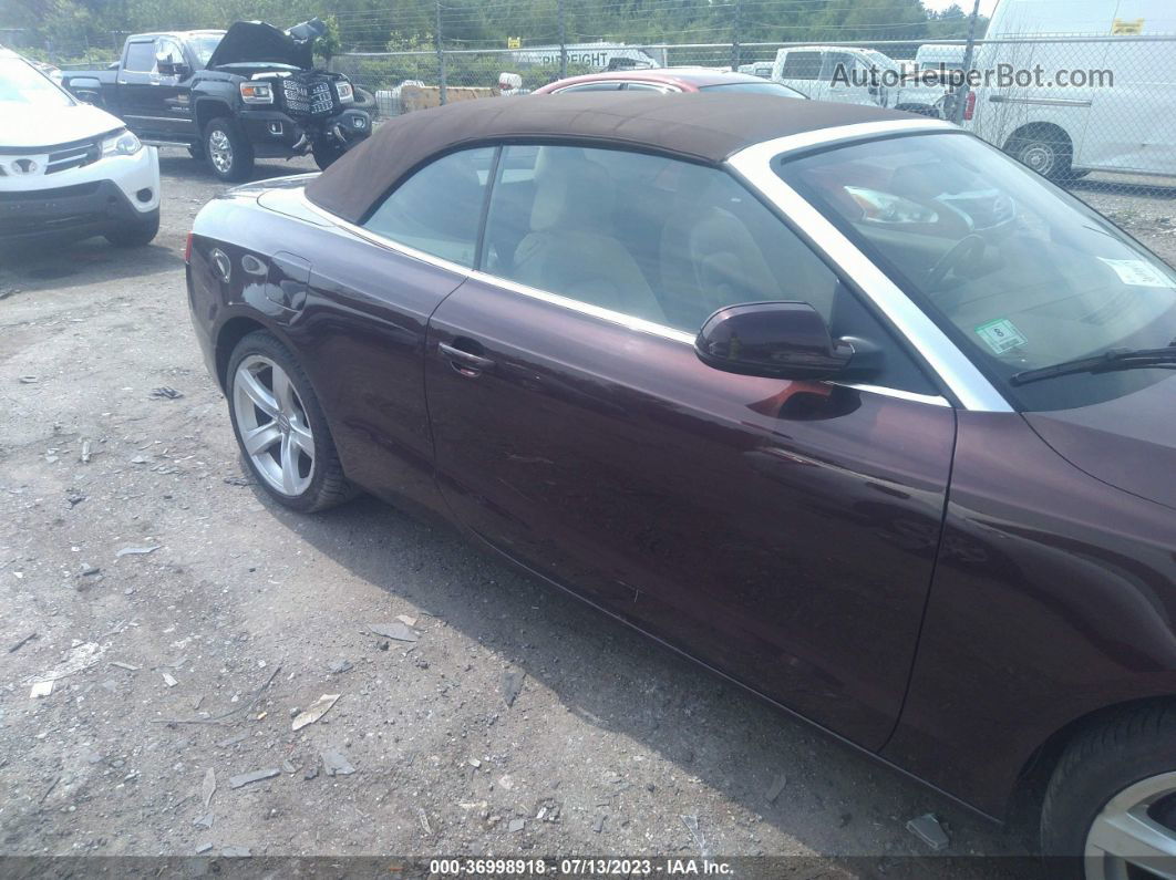 2014 Audi A5 Premium Plus Purple vin: WAULFAFH5EN008729