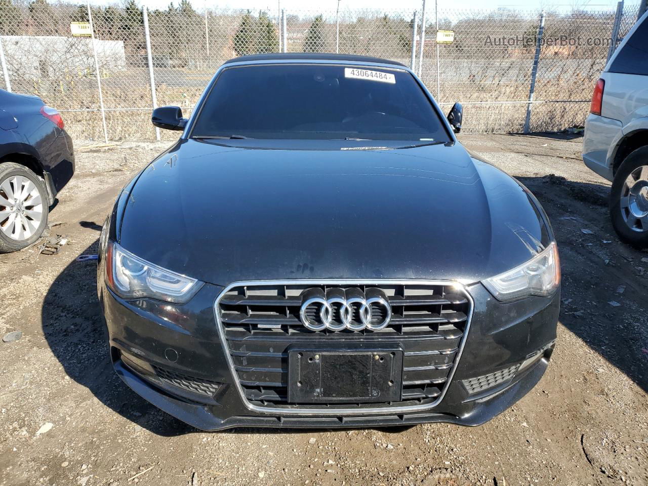 2014 Audi A5 Premium Plus Black vin: WAULFAFHXEN002120