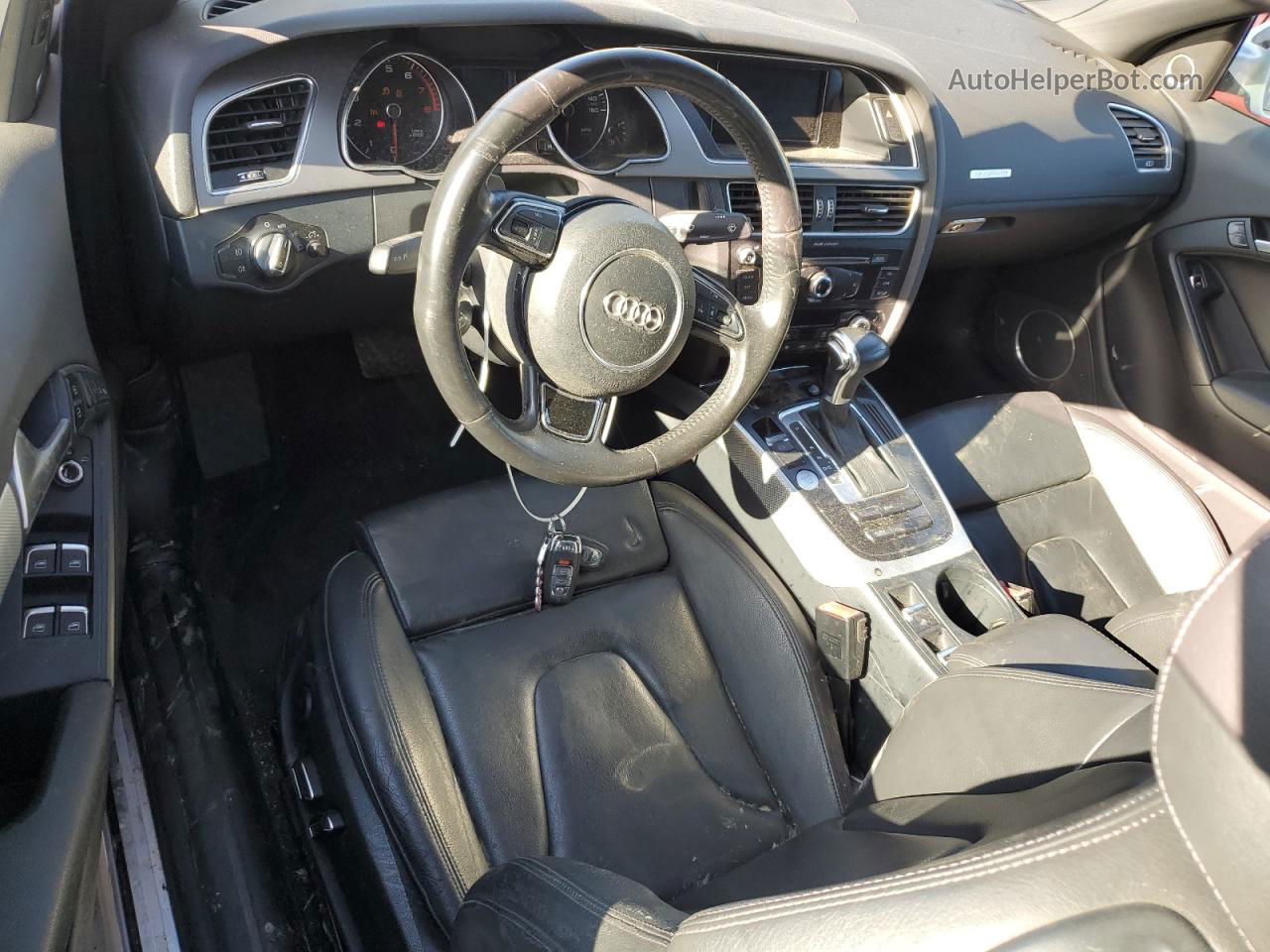 2014 Audi A5 Premium Plus Серебряный vin: WAULFAFHXEN007415