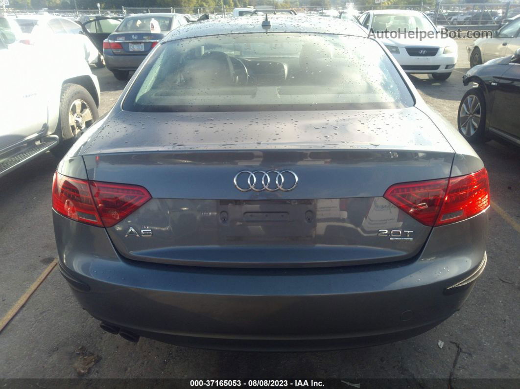 2014 Audi A5 Premium Plus Gray vin: WAULFAFR0EA000943