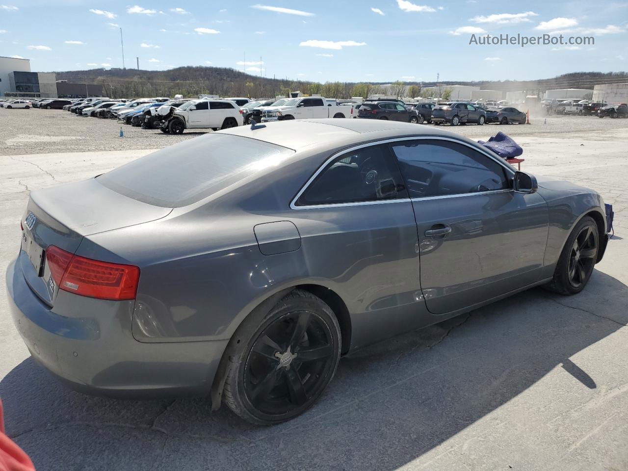 2014 Audi A5 Premium Plus Gray vin: WAULFAFR0EA003759