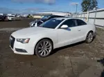 2014 Audi A5 Premium Plus White vin: WAULFAFR0EA019444