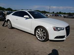 2014 Audi A5 Premium Plus Белый vin: WAULFAFR0EA020321