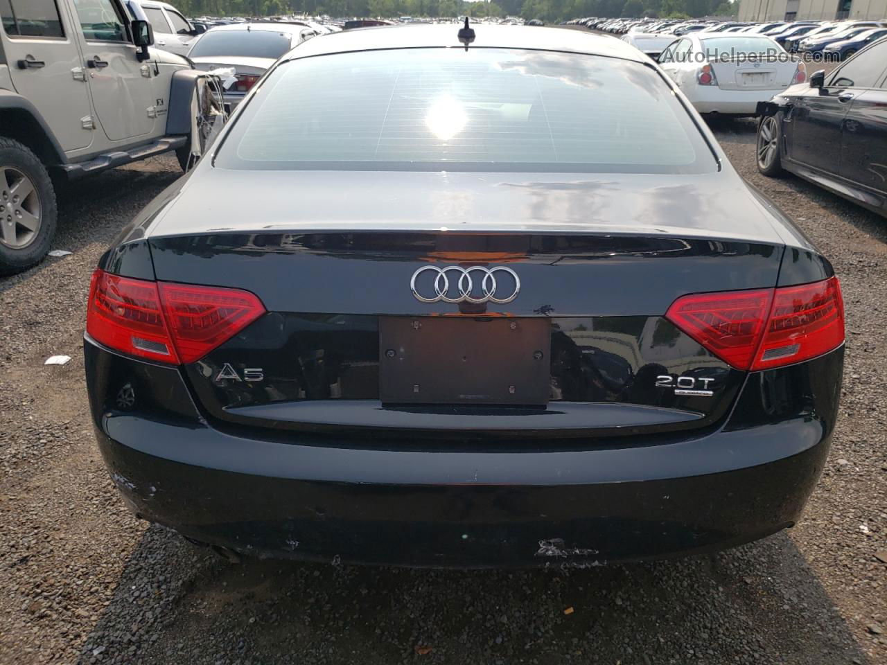 2014 Audi A5 Premium Plus Black vin: WAULFAFR0EA022005