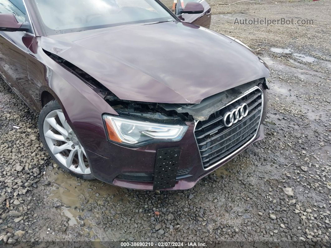 2014 Audi A5 2.0t Premium Brown vin: WAULFAFR0EA029620