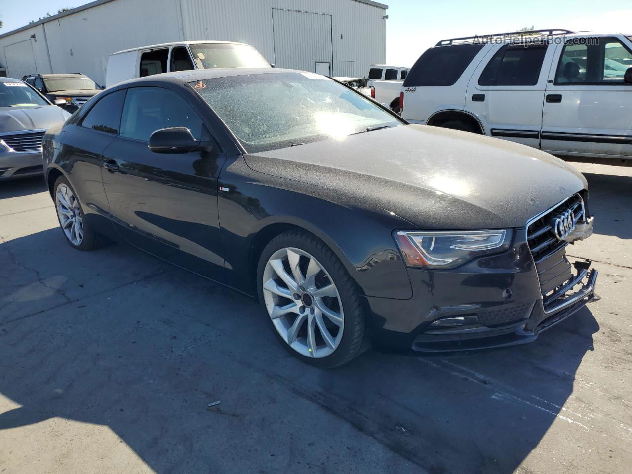 2014 Audi A5 Premium Plus Угольный vin: WAULFAFR0EA049804