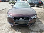 2014 Audi A5 Premium Plus Фиолетовый vin: WAULFAFR0EA062746