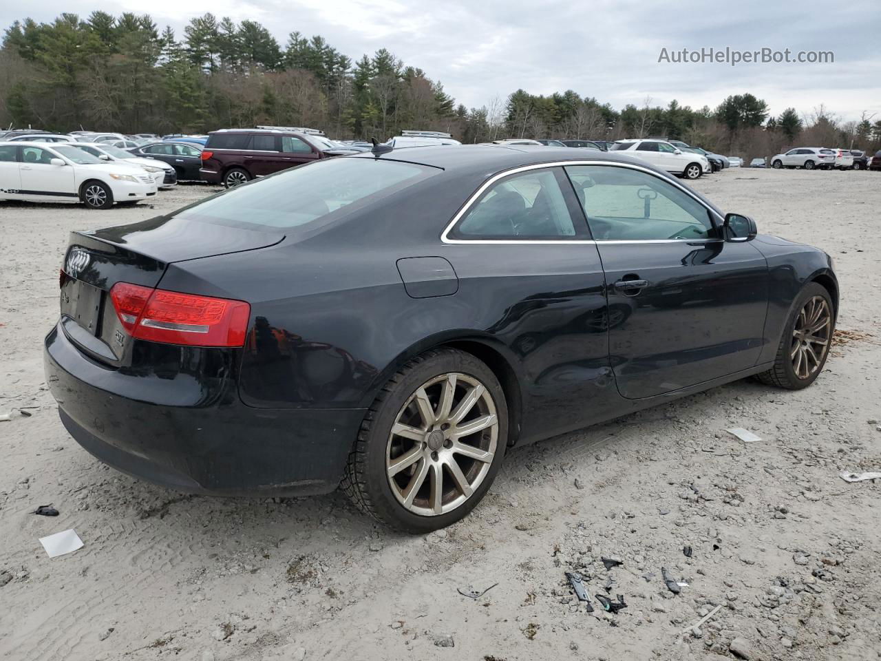 2011 Audi A5 Premium Plus Серый vin: WAULFAFR1BA009601