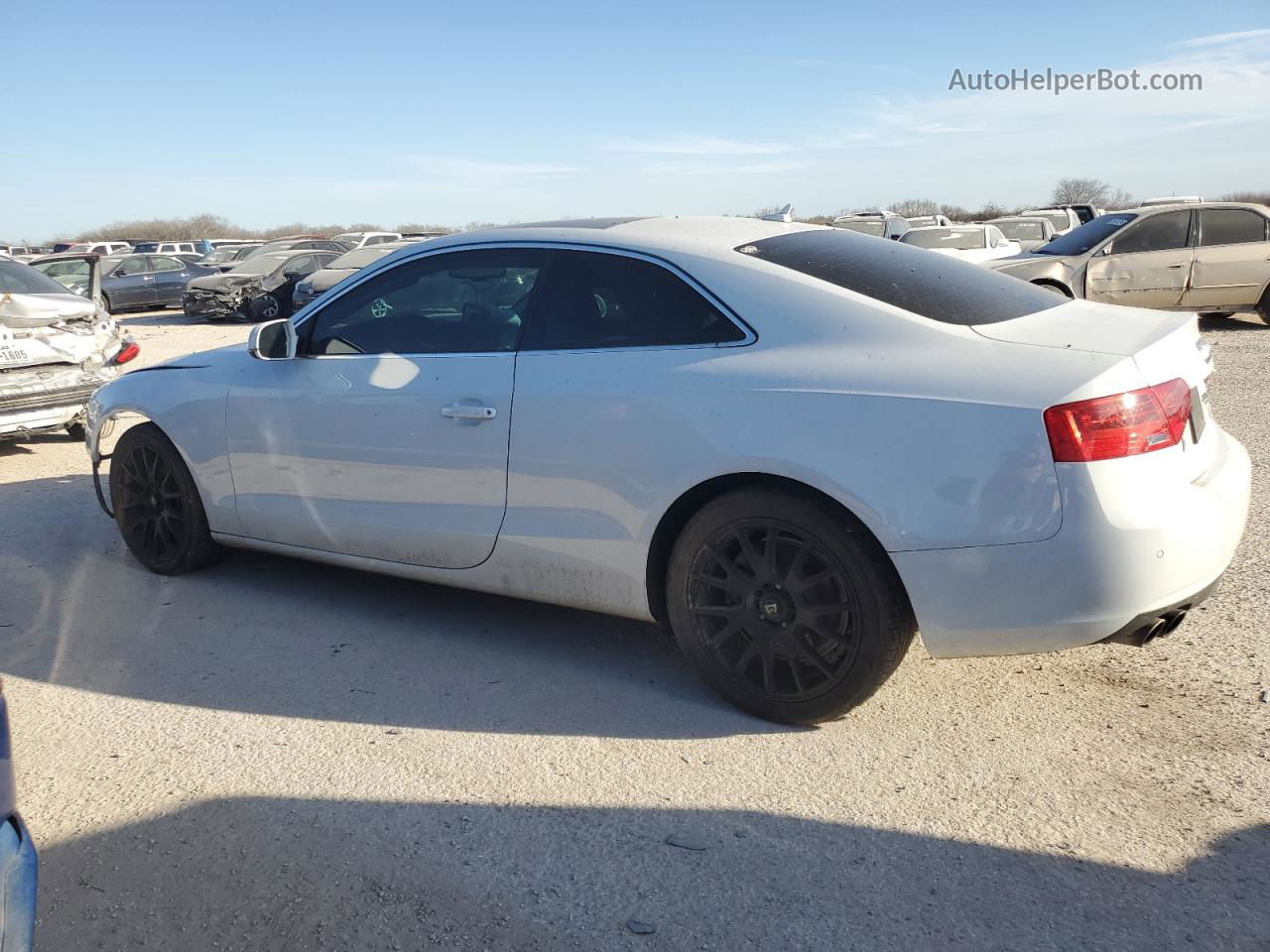 2014 Audi A5 Premium Plus White vin: WAULFAFR1EA028010