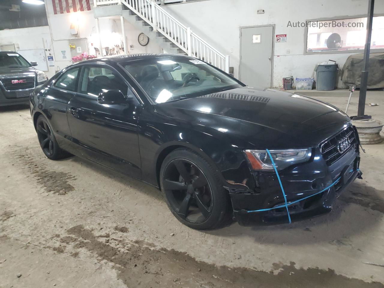 2014 Audi A5 Premium Plus Black vin: WAULFAFR1EA053909