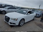 2014 Audi A5 2.0t Premium White vin: WAULFAFR1EA073545