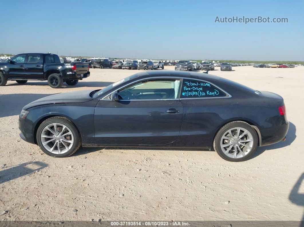 2014 Audi A5 Premium Plus Синий vin: WAULFAFR2EA010423